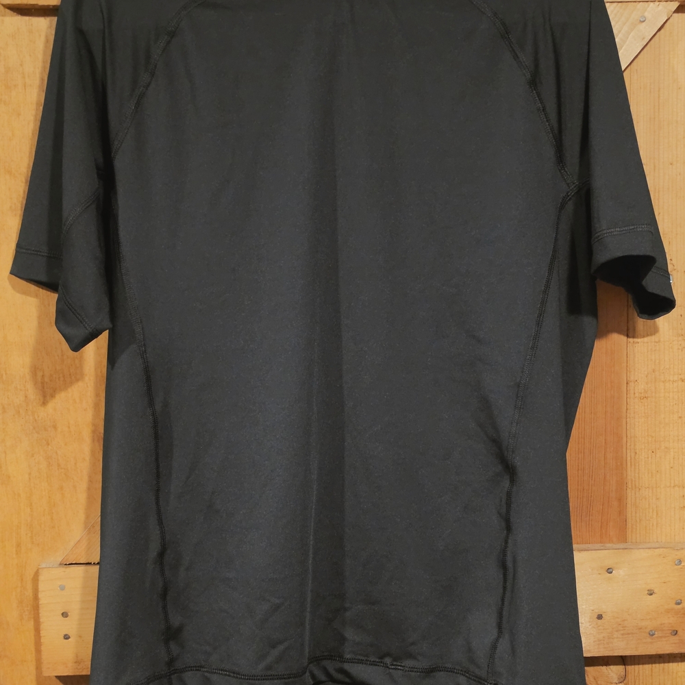 Lands' End Black Short Sleeve Tee